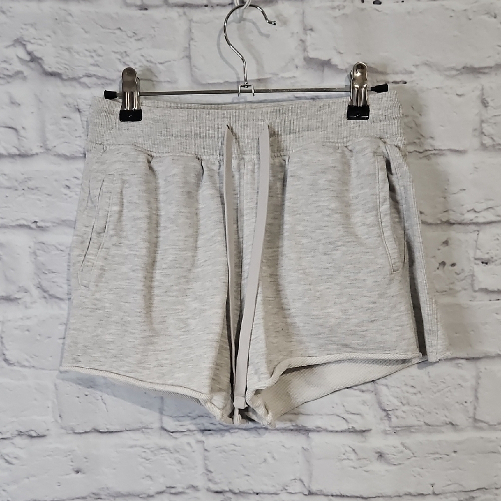 Zara Women's Light Gray Athletic Shorts